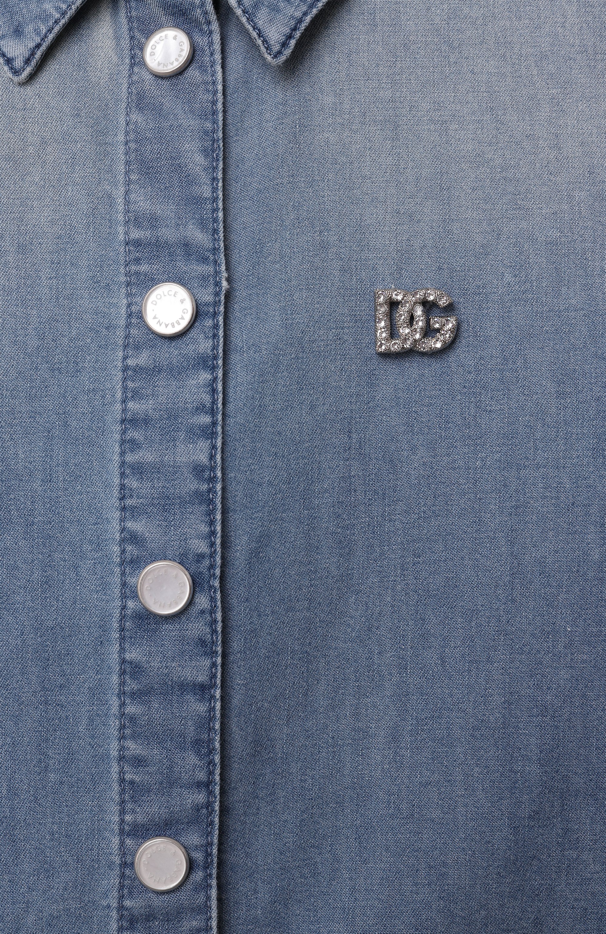 Джинсовая рубашка DOLCE & GABBANA, арт. L56S32/LDD07/2-6, фото 3