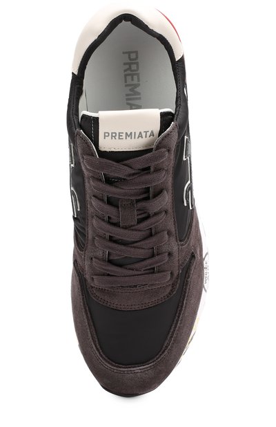 Комбинированные кроссовки mick на шнуровке PREMIATA, арт. MICK/VAR2343, фото 5