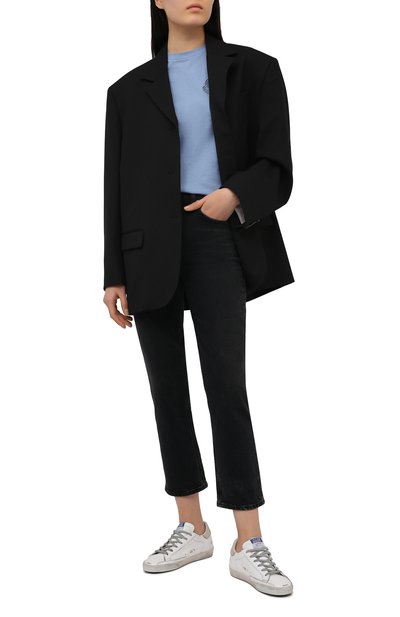 Джинсы AGOLDE темно-серого цвета по цене 20800 руб., арт. A156B-1286, фото 2 Джинсы AGOLDE, арт. A156B-1286, фото 2