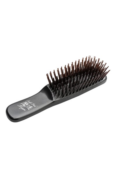 Женская мини-расческа scalp brush 284 зубца, оттенок графит MAJESTIC, арт. 4564631504925