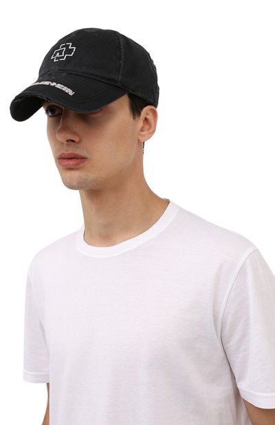 Хлопковая бейсболка balenciaga x rammstein BALENCIAGA, арт. 670765/410B2, фото 2