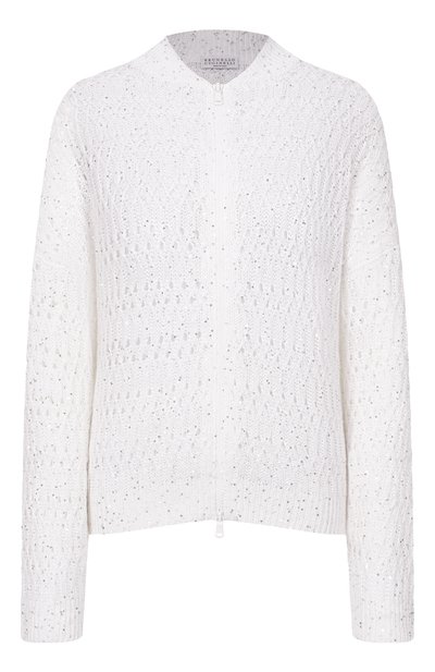 Женский льняной кардиган BRUNELLO CUCINELLI, арт. MC0564706
