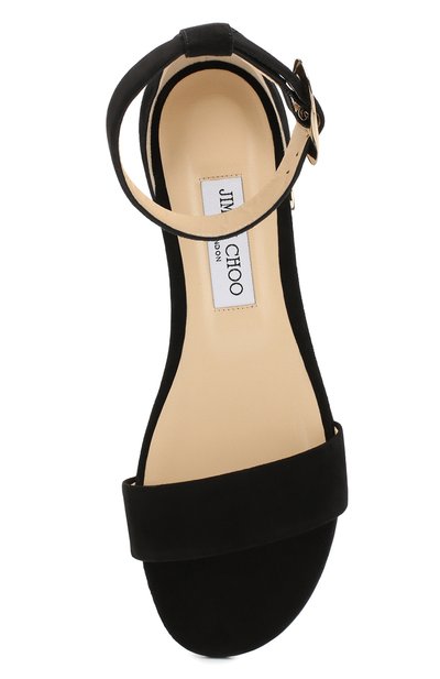 Замшевые сандалии jamie JIMMY CHOO, арт. JAIMIE FLAT/SUE, фото 5