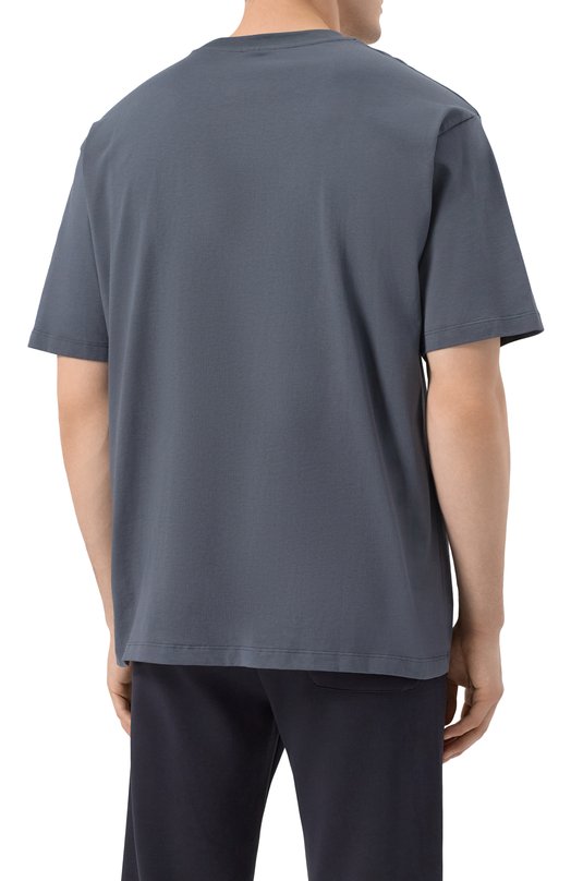Хлопковая футболка Comme des Fuckdown CFABM01509 Серый  CFABM01509 Фото 4