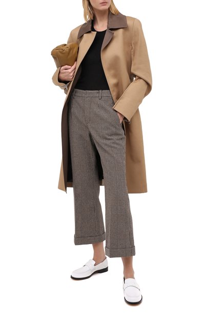 Шерстяные брюки SAINT LAURENT, арт. 635947/Y5B64, фото 3