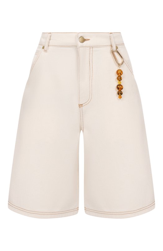 Джинсовые шорты Emily Darkpark WTR44 TWB03/EMILY-TENCEL DENIM SH0RTS Кремовый WTR44 TWB03/EMILY-TENCEL DENIM SH0RTS
