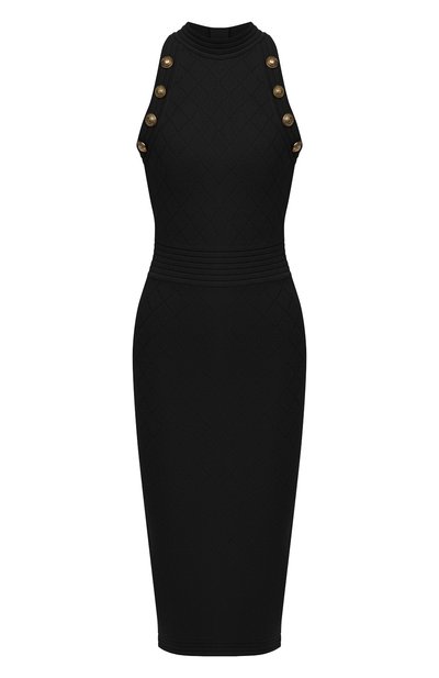 Женское платье из вискозы BALMAIN, арт. UF16534/K110