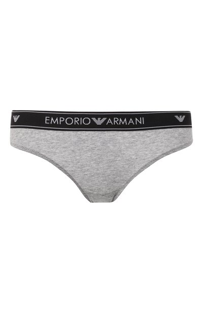Женские хлопковые трусы-слипы EMPORIO ARMANI, арт. 162525/9P317