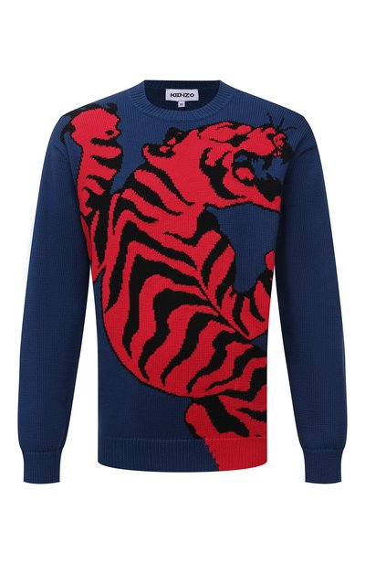 Хлопковый свитер chinese new year KENZO, арт. FC55PU695CCA, фото 1