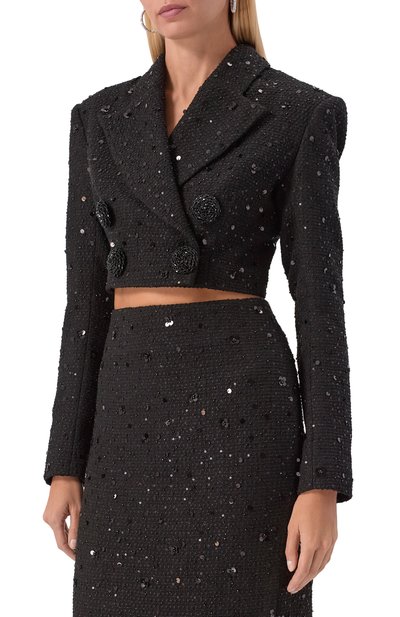 Твидовый костюм с отделкой пайетками KAMILLA PURSHIE, арт. KP 2025/37, фото 2