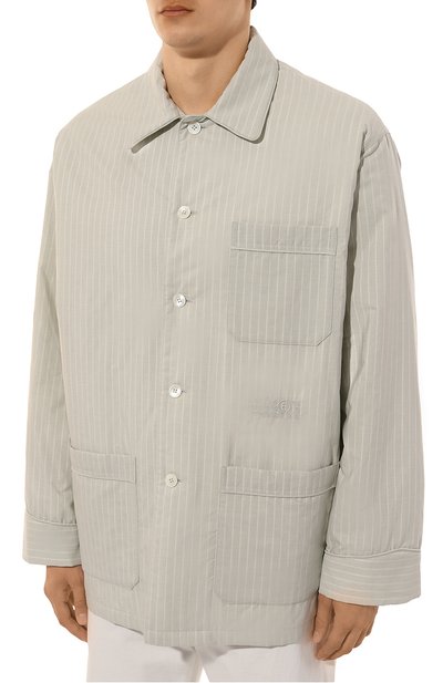 Хлопковая куртка-рубашка MM6, арт. SH0DT0009/S54453, фото 3