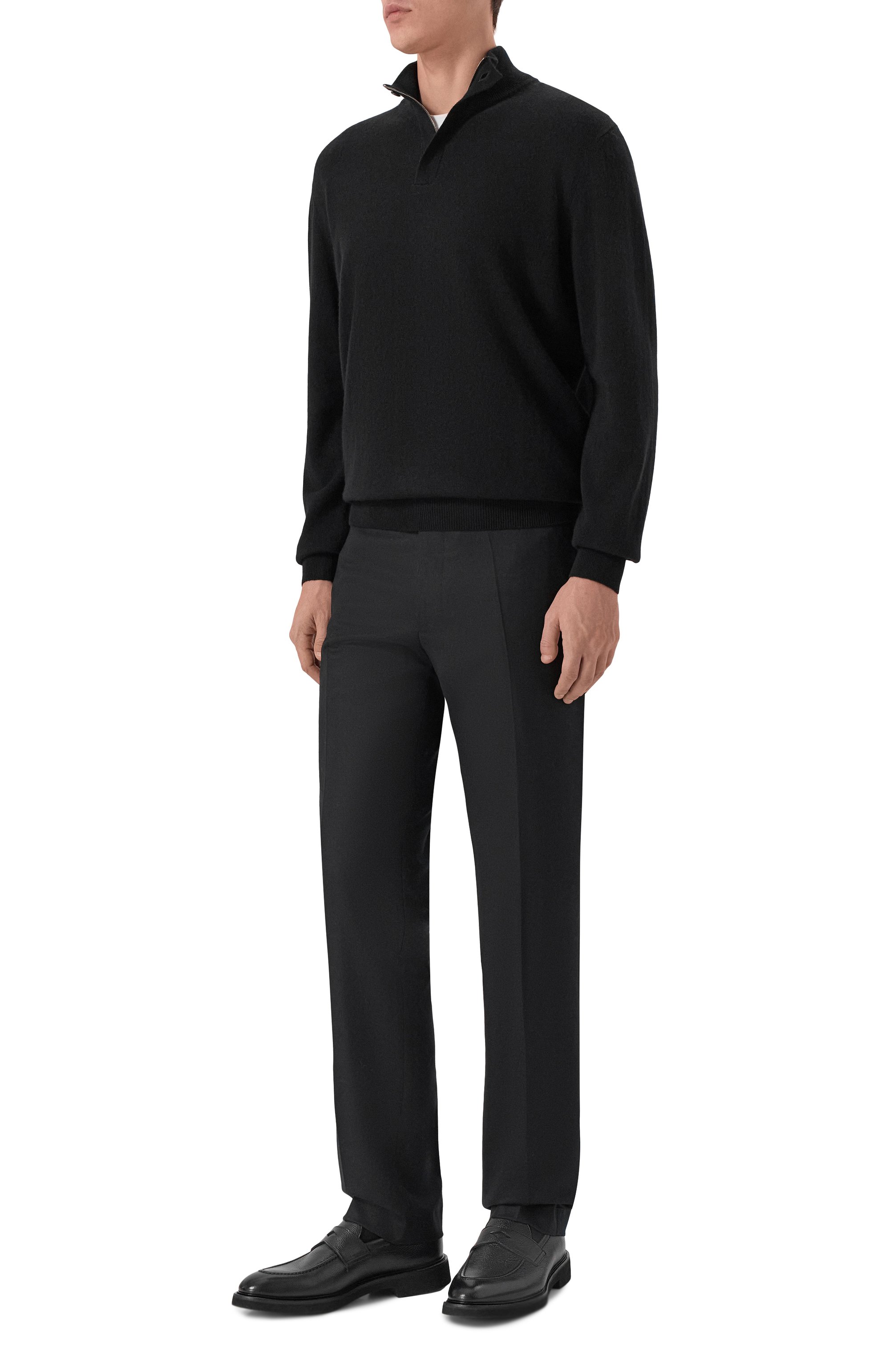 Шерстяные брюки ANDREA CAMPAGNA, арт. SC/1 ALC/FA1386X, фото 2