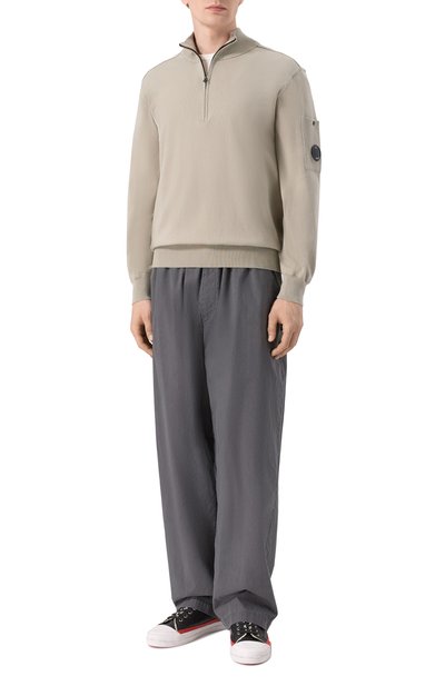 Хлопковый джемпер C.P. COMPANY, арт. 20CMKN194A/110560A, фото 2