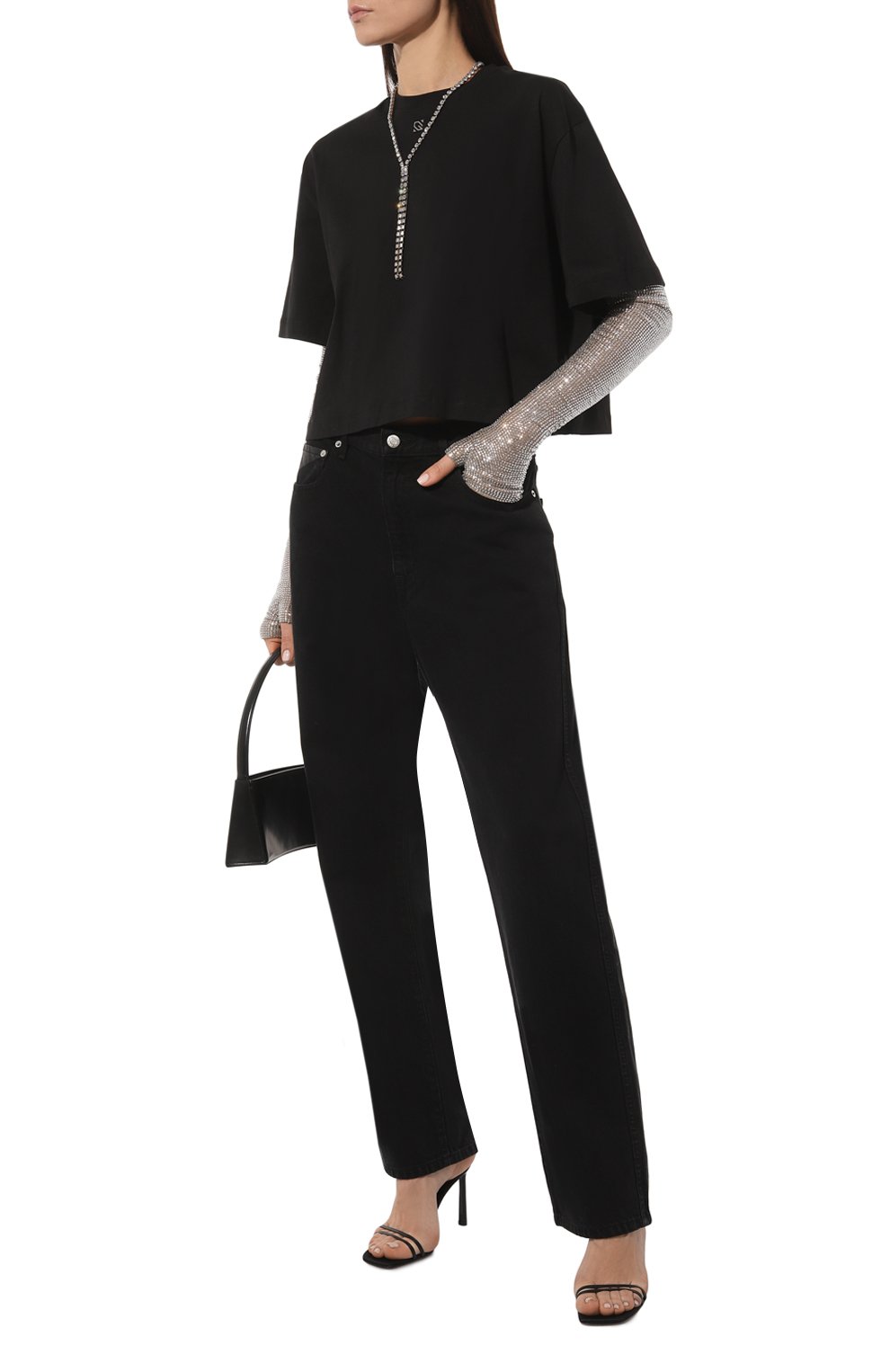 Комплект из футболки и перчаток GIUSEPPE DI MORABITO, арт. 02PST0242G 02295, фото 2