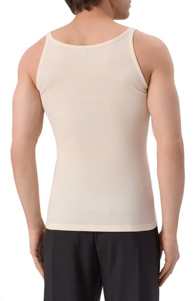 Хлопковая майка SAINT LAURENT, арт. 761275/Y37EC, фото 4