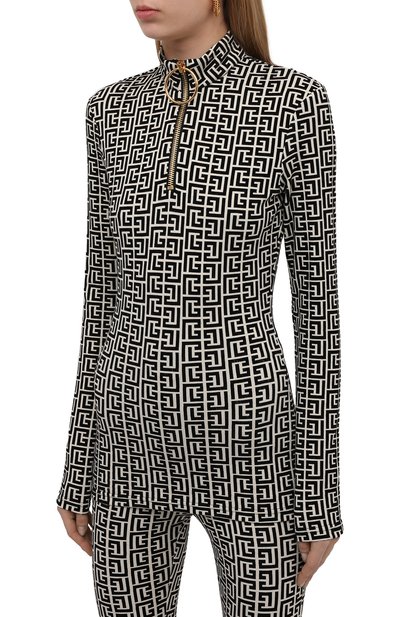 Пуловер из вискозы balmain x rossignol BALMAIN, арт. WF2AR150/J226, фото 3