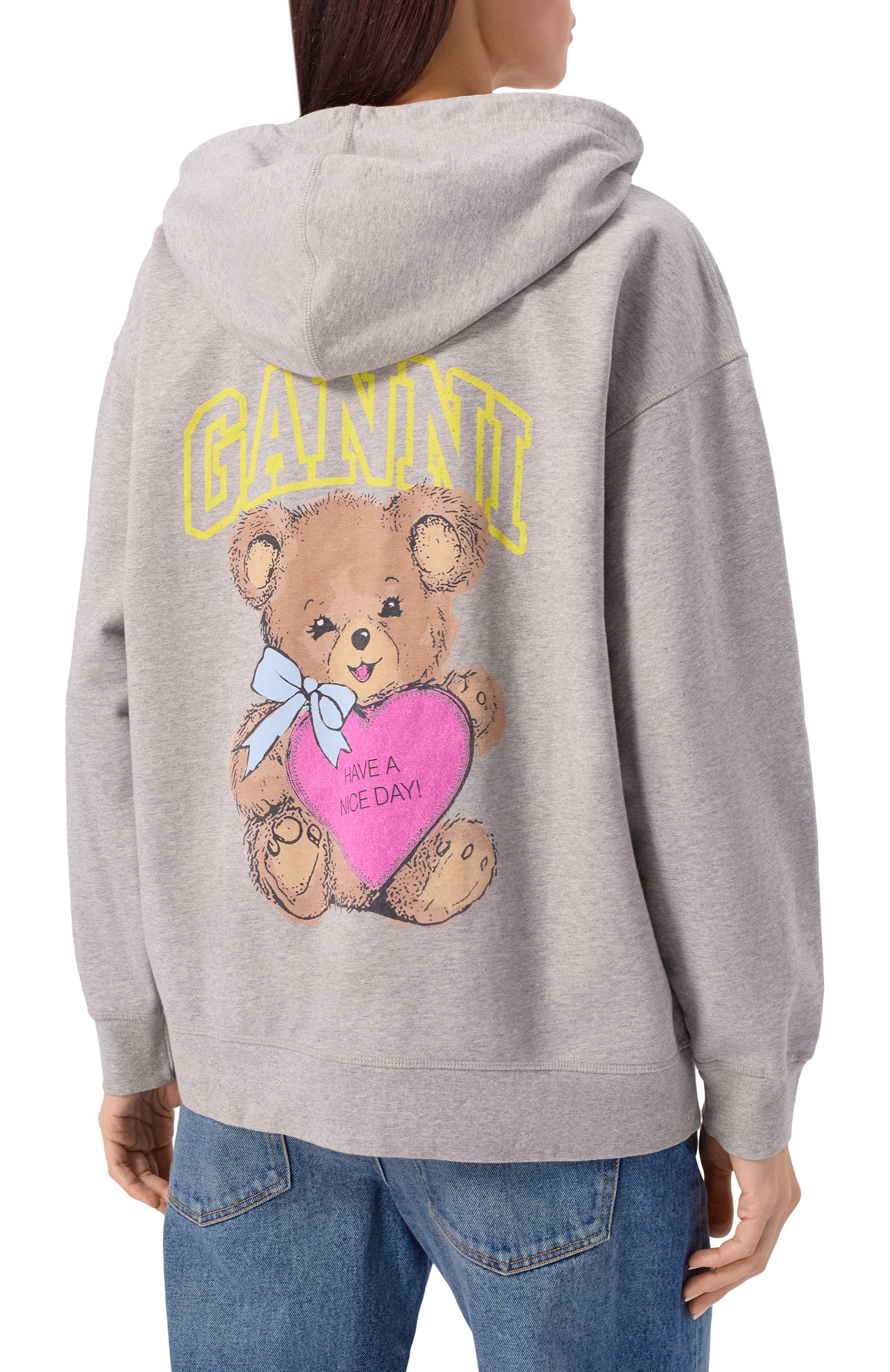 Хлопковая толстовка GANNI, арт. T4399, фото 4