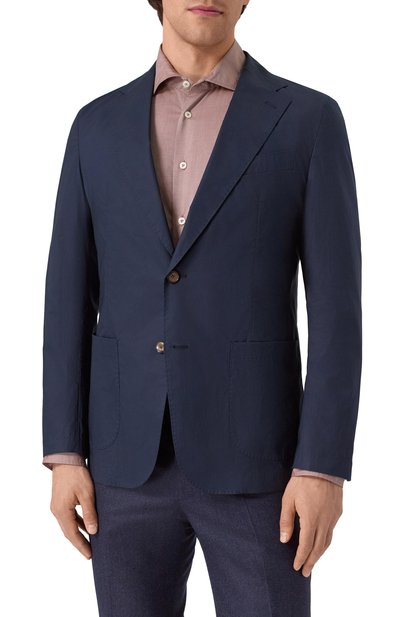 Хлопковый пиджак WINDSOR, арт. 13 BU0N0 10019306/30046305/58, фото 4