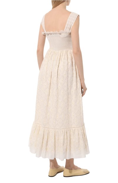 Хлопковое платье GUCCI, арт. 744893/ZANT1, фото 4