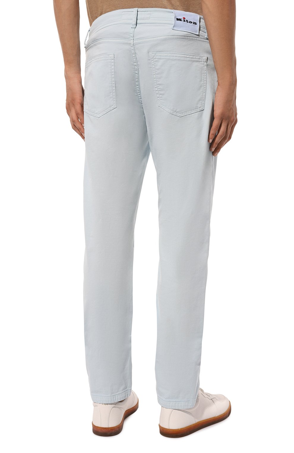 Хлопковые брюки KITON, арт. UPNJSK0606D, фото 4