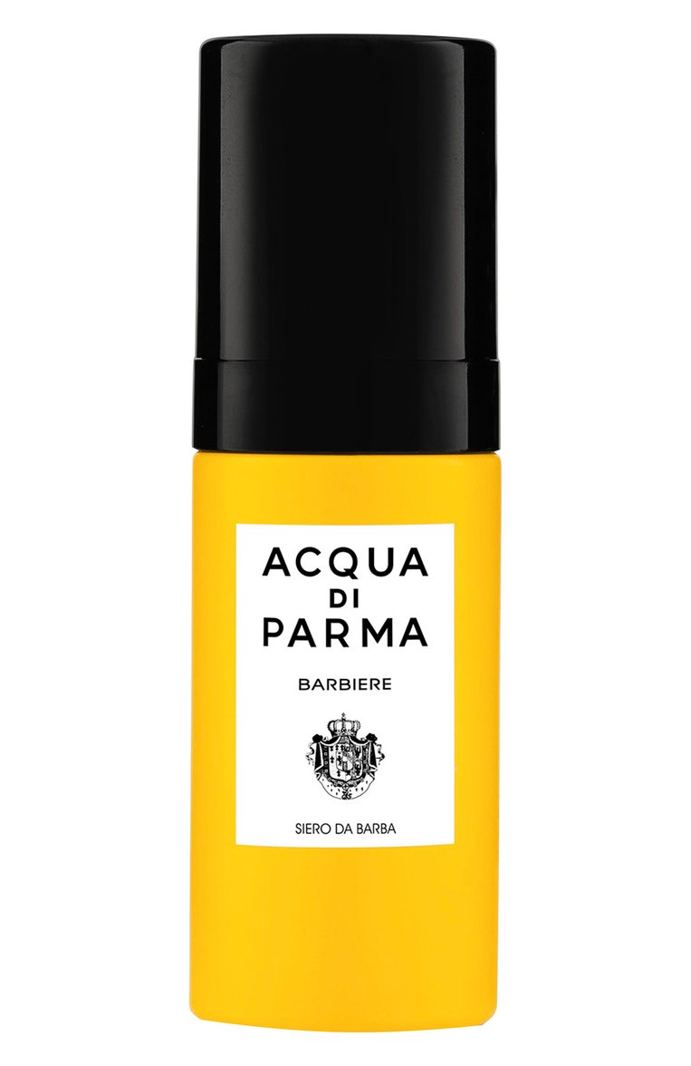 Мужская сыворотка для бороды barbiere (30ml) ACQUA DI PARMA бесцветного цвета, арт. 52002 | Фото 1 (Статус проверки: Проверена категория; Тип продукта: Сыворотки; Нос: Не проставлено; Региональные ограничения белый список (Axapta Mercury): Не проставлено; Назначение: После бритья)