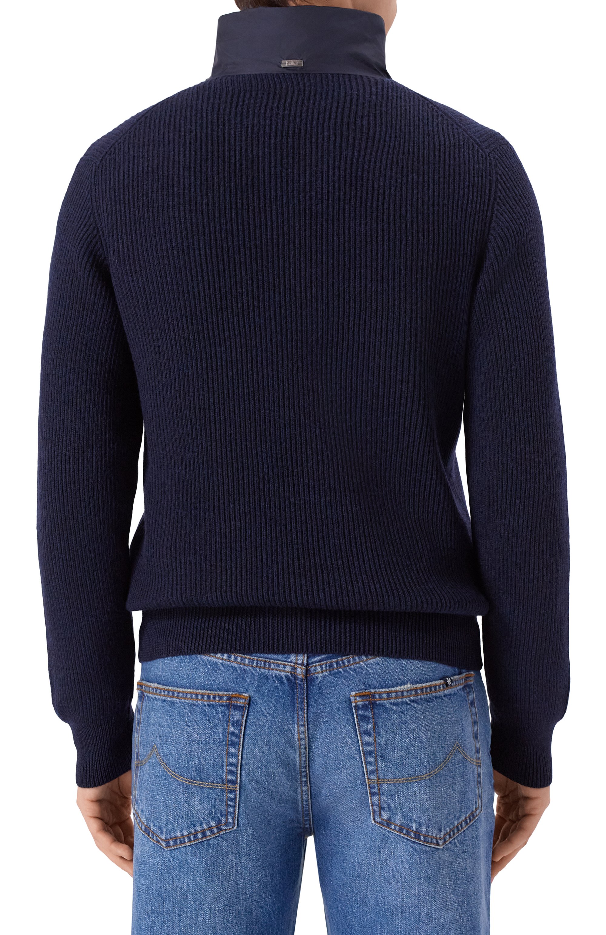 Шерстяной свитер HERNO, арт. ML000016U/70314, фото 4