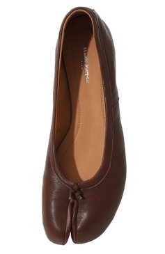Кожаные балетки MAISON MARGIELA, арт. S58WZ0042/P3753, фото 6