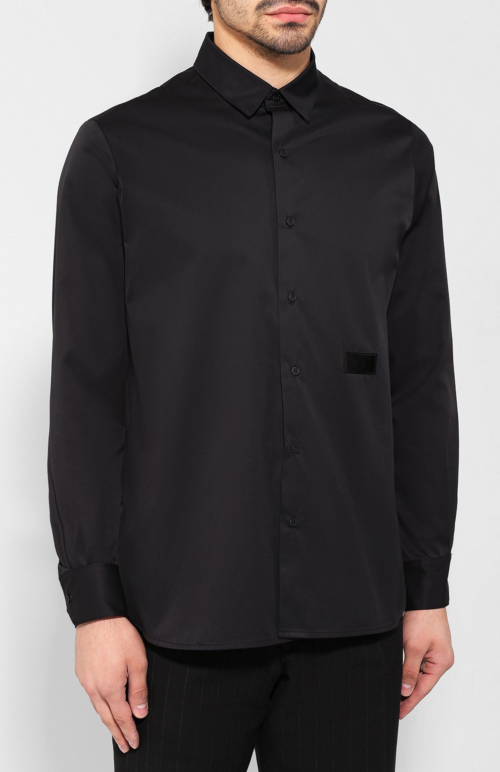 Хлопковая рубашка RTA, арт. MF9164-0131BLK, фото 3