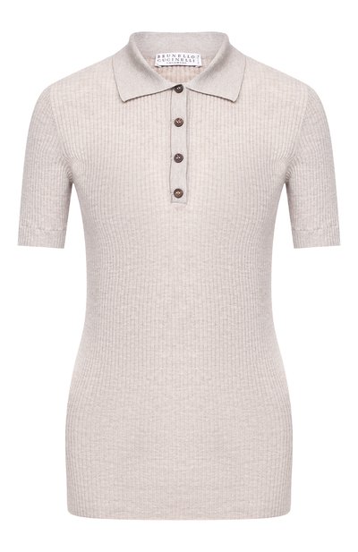 Поло из кашемира и вискозы BRUNELLO CUCINELLI, арт. M9A824605P, фото 1