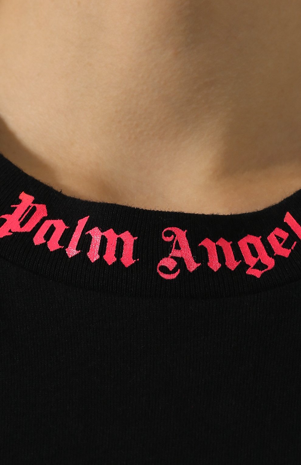 Хлопковый топ PALM ANGELS, арт. PWAA002R194130031012, фото 5