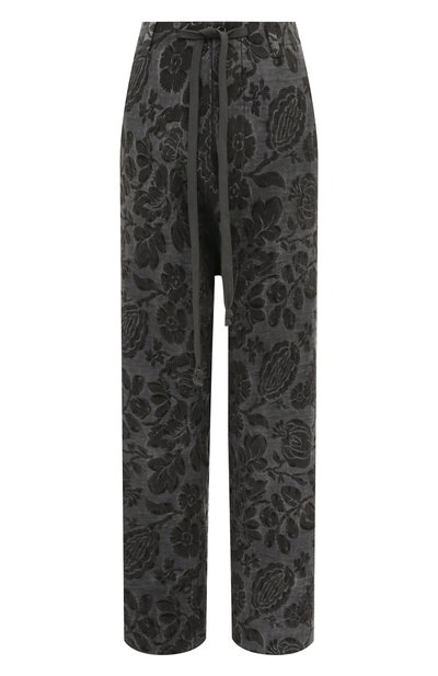 Женские брюки изо льна и хлопка UMA WANG, арт. UM3514