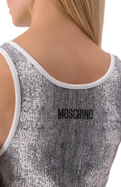 Хлопковая майка MOSCHINO, арт. A1206/0535, фото 5
