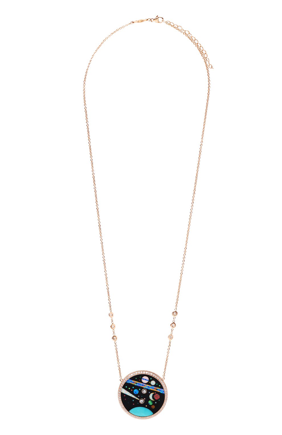 Колье JACQUIE AICHE бесцветного цвета по цене 1115500 руб., арт. 00118484, фото 2 Колье JACQUIE AICHE, арт. 00118484, фото 2