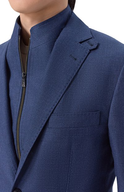 Пиджак из шелка и шерсти CORNELIANI, арт. 27X595/2718266, фото 5