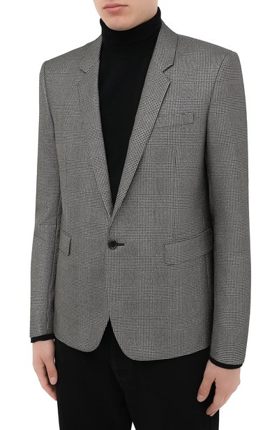 Пиджак из шерсти и вискозы SAINT LAURENT, арт. 600331/Y1B55, фото 3