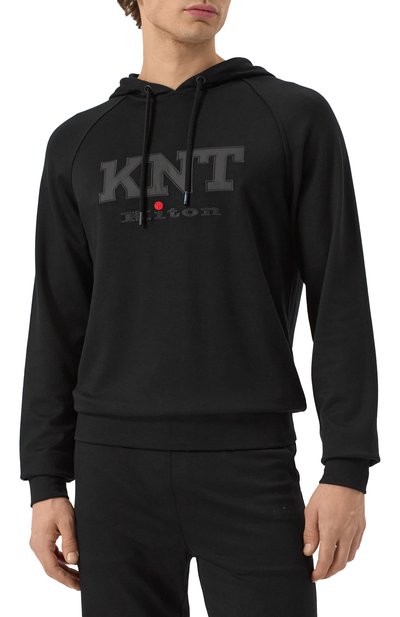 Худи из вискозы KITON, арт. UMM062104, фото 3