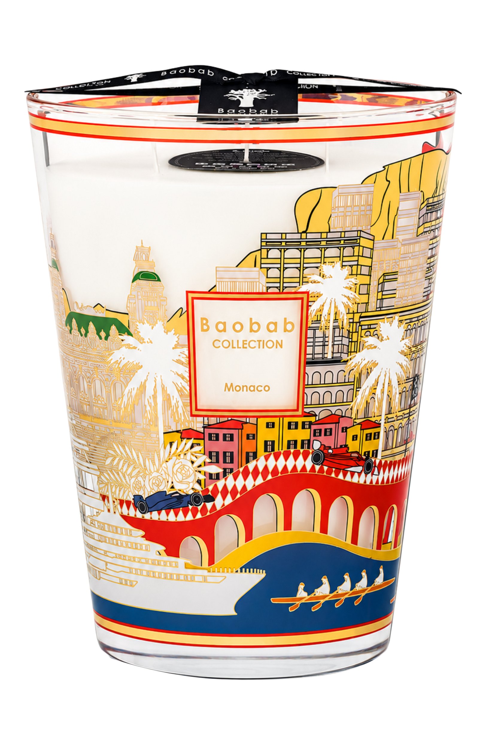 Свеча monaco max 24 (3000g) BAOBAB бесцветного цвета по цене 59900 руб., арт. 5415198523241, фото 1 Свеча monaco max 24 (3000g) BAOBAB, арт. 5415198523241, фото 1