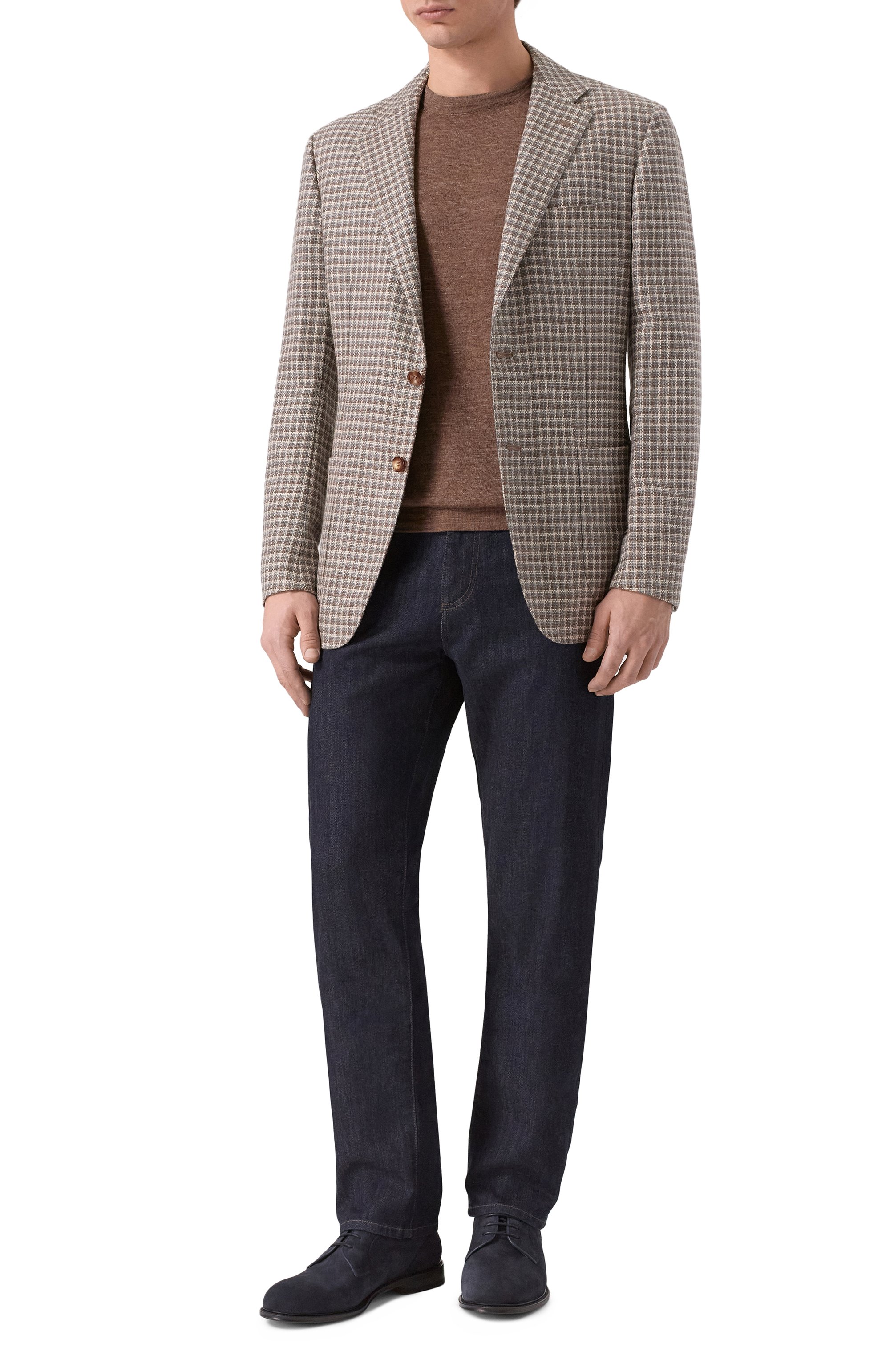 Замшевые дерби KITON, арт. USSA262N0010801, фото 2