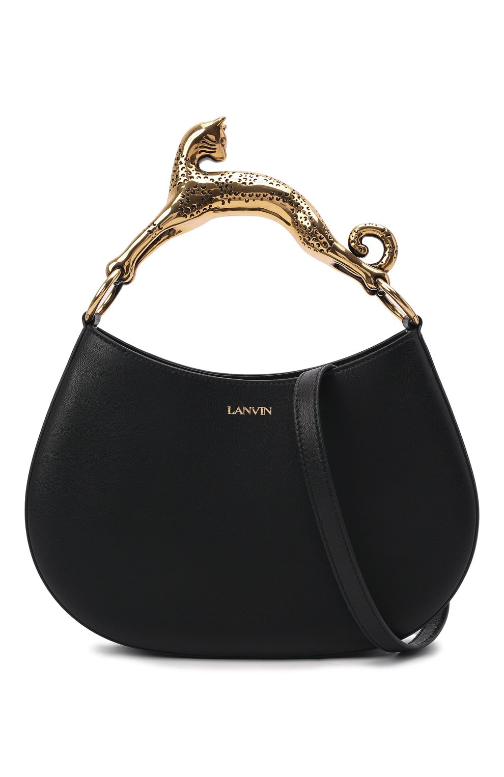 Сумка hobo cat LANVIN, арт. LW-BGSHC1-NAPA-A21, фото 6