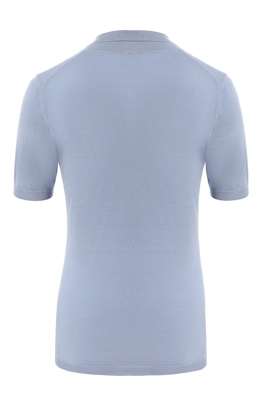 Хлопковое поло malo Голубой, фото 2