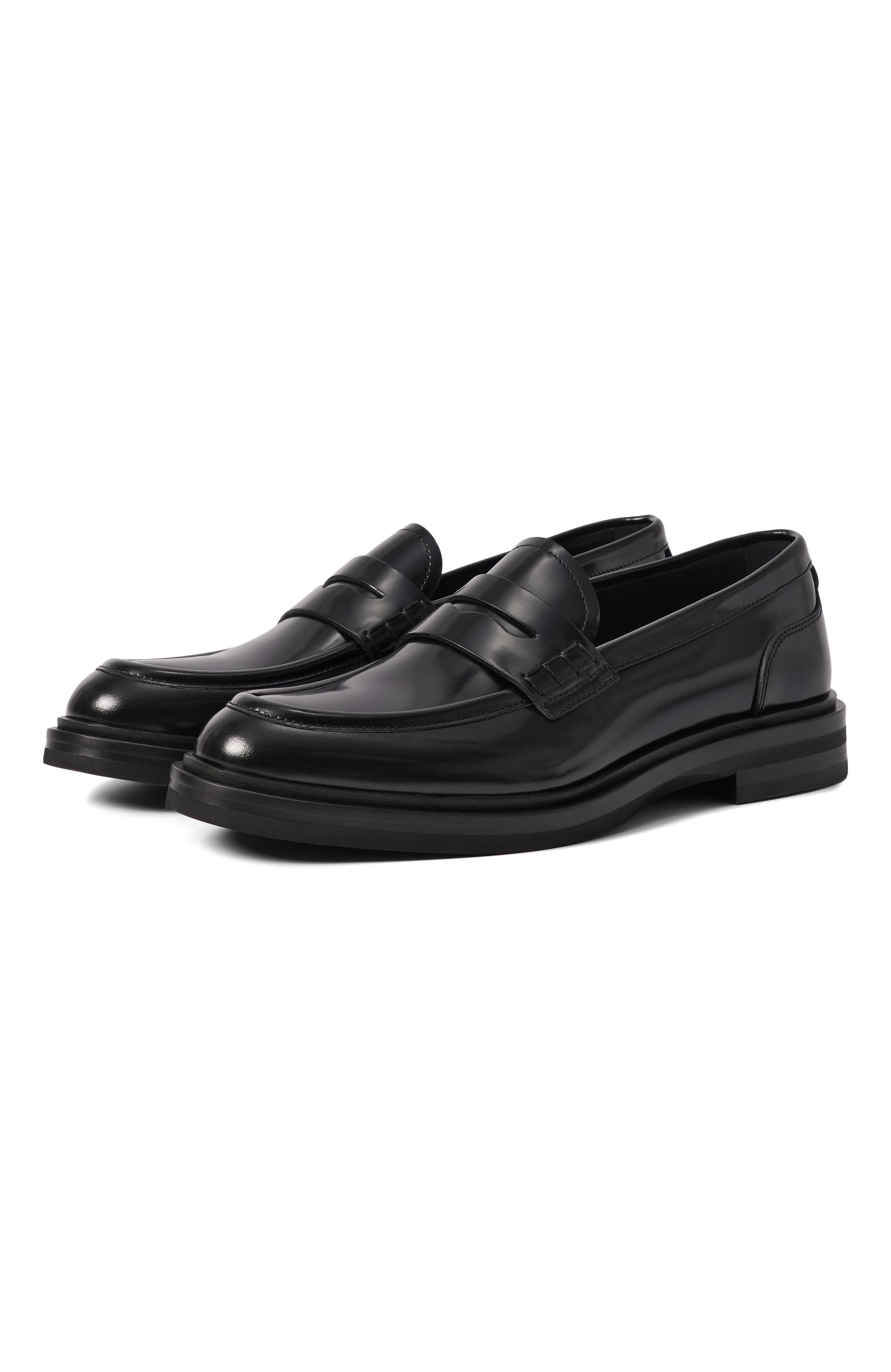 Кожаные пенни-лоферы altavilla DOLCE & GABBANA, арт. CM0078/A1203, фото 1