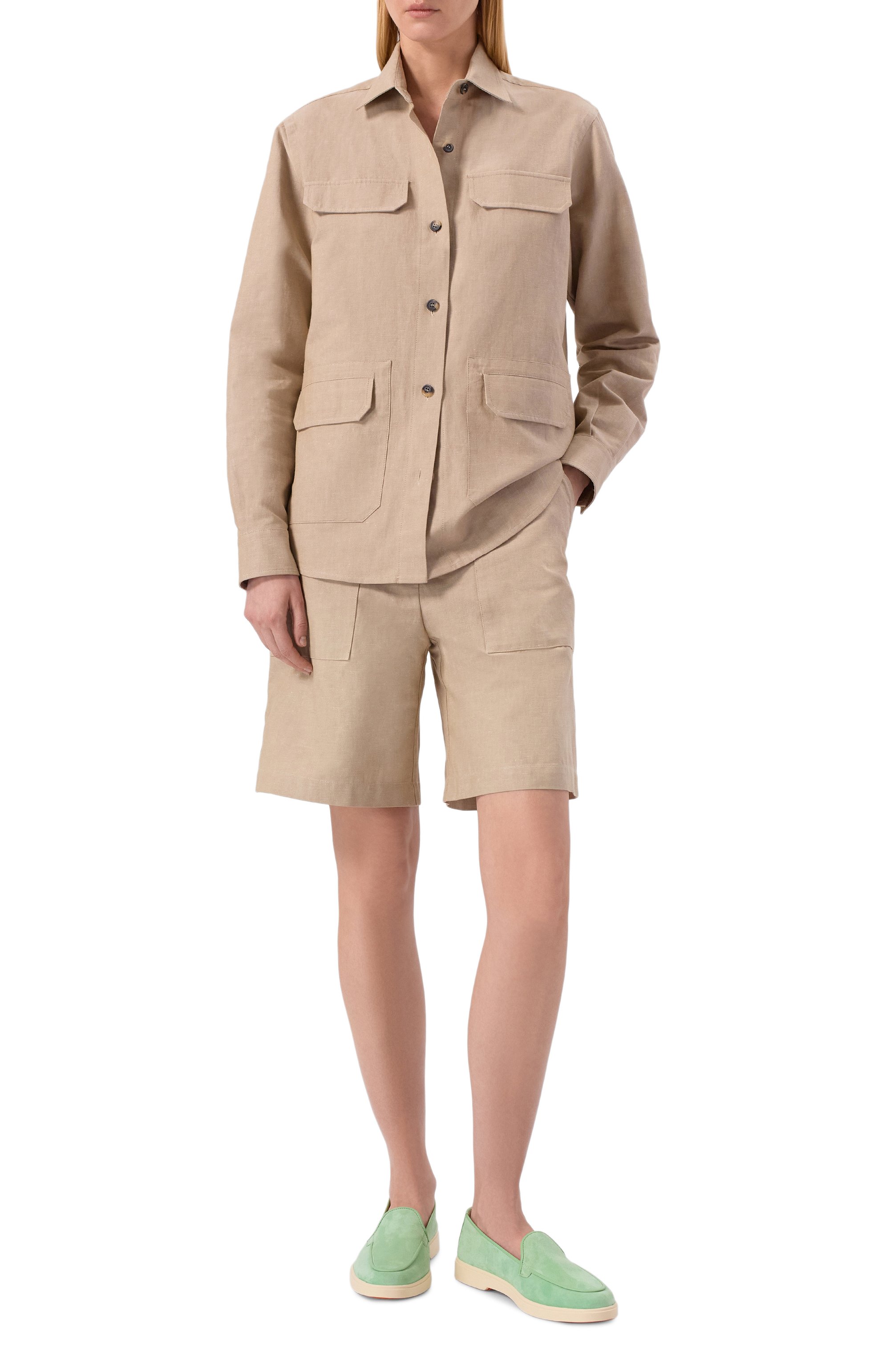 Замшевые лоферы SANTONI, арт. WUYG72027TISN0RB, фото 3