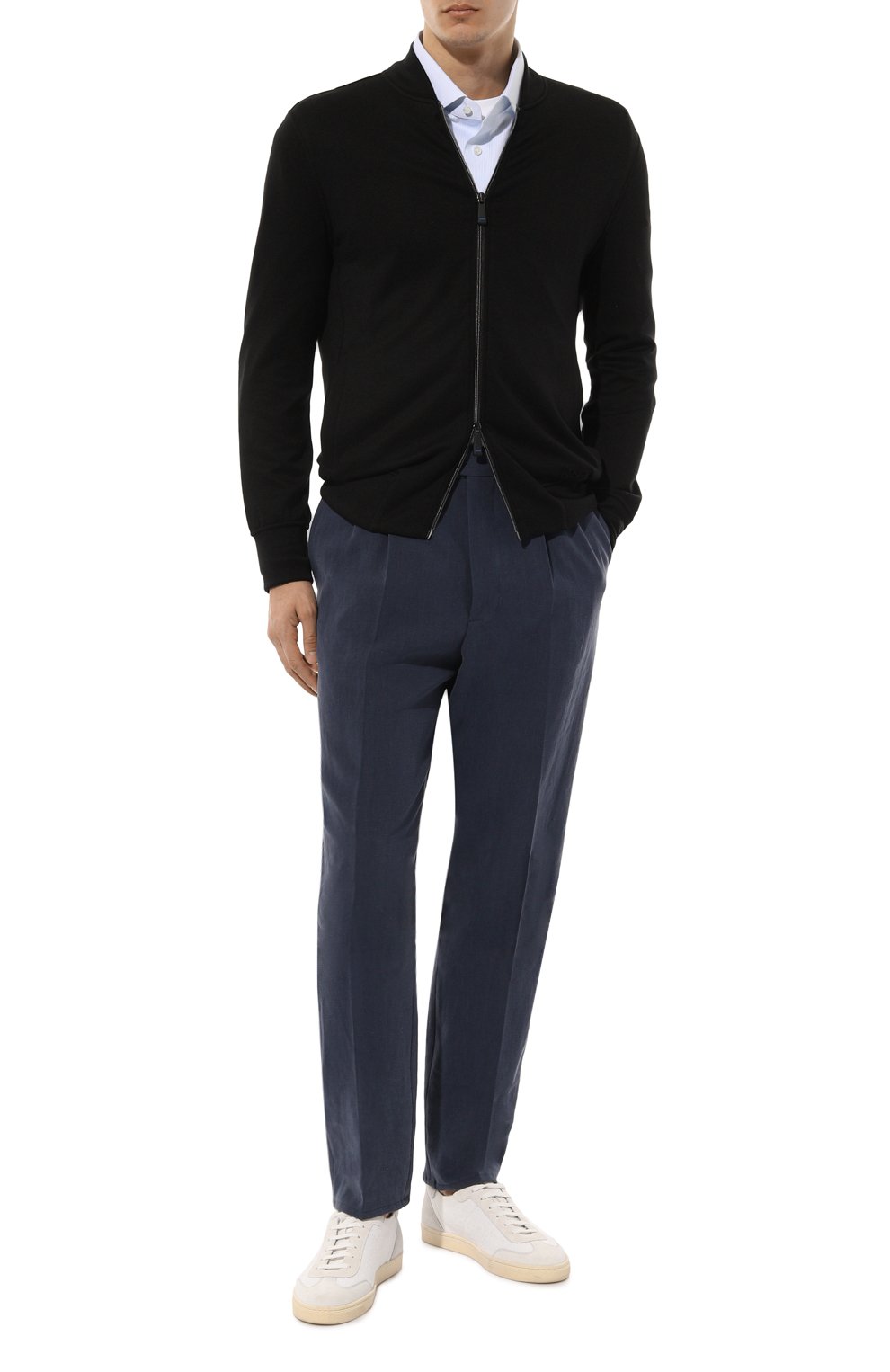 Льняные брюки BRUNELLO CUCINELLI, арт. MW431B2301, фото 2