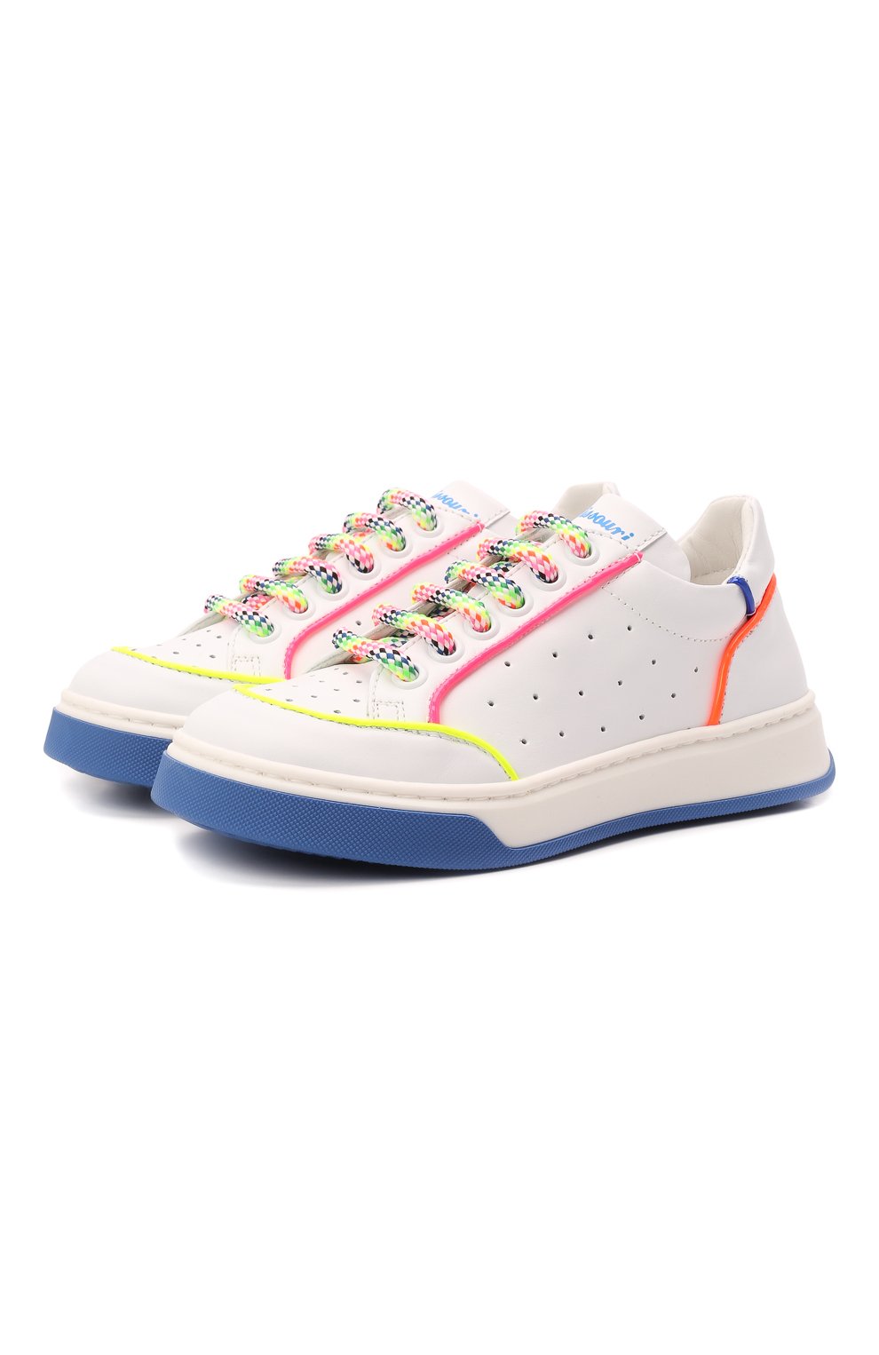 Кожаные кеды MISSOURI белого цвета по цене 19950 руб., арт. 11906/27-30, фото 1 Кожаные кеды MISSOURI, арт. 11906/27-30, фото 1