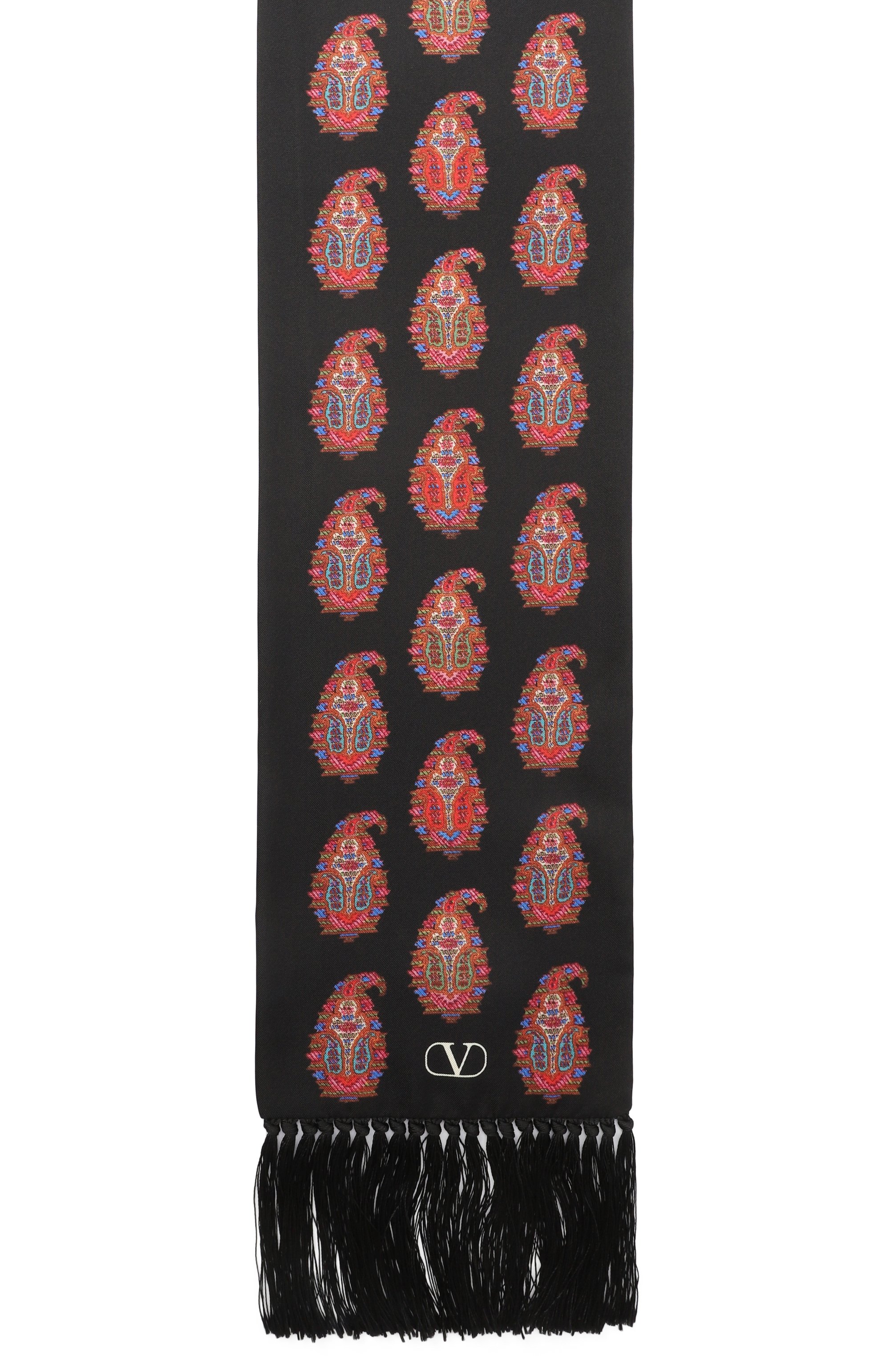 Шелковый шарф VALENTINO, арт. 7W2E600A/KTG, фото 4