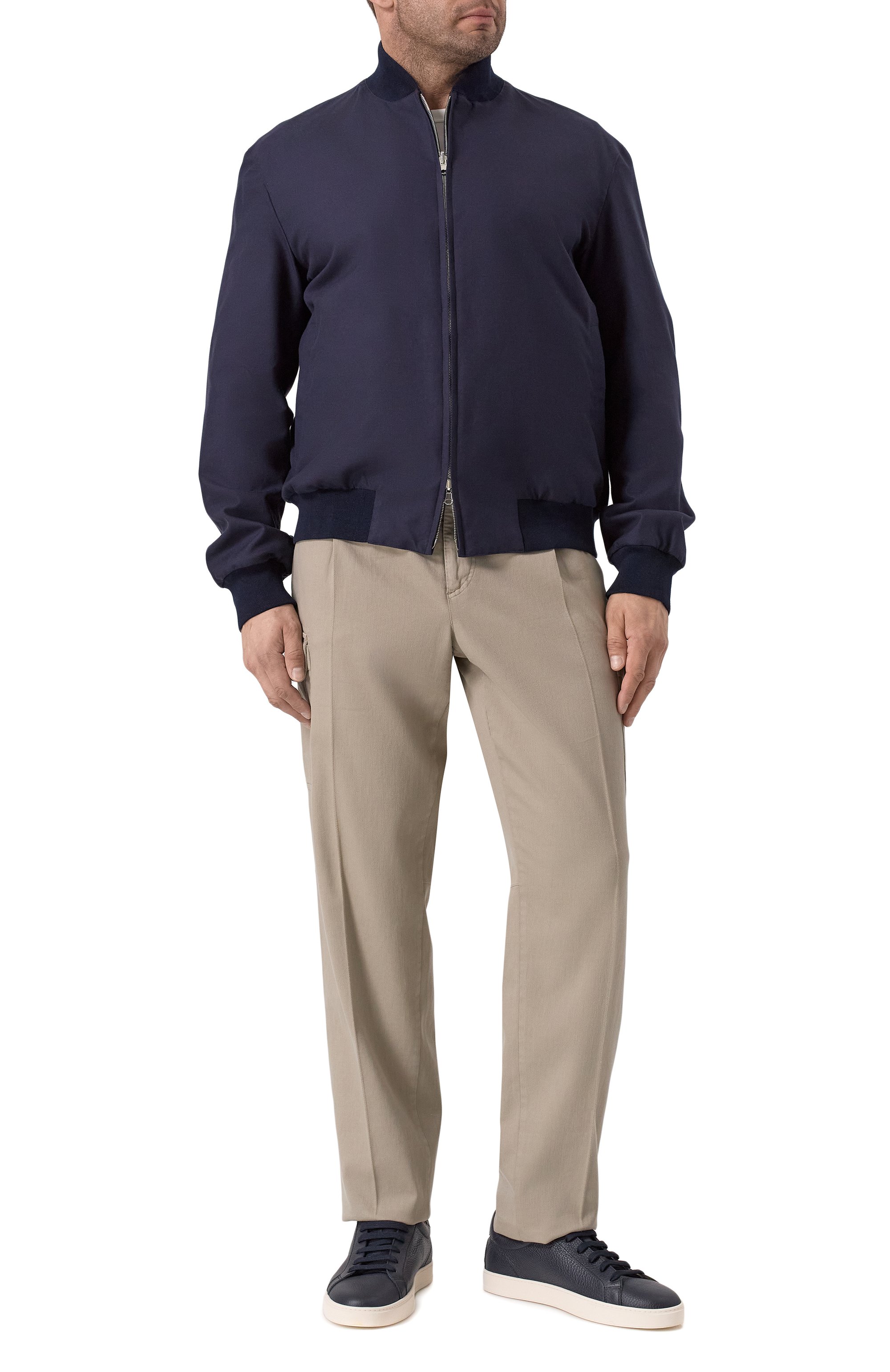 Хлопковые брюки-карго CORTIGIANI, арт. 2A3645, фото 2