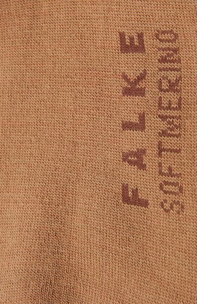 Носки из шерсти и хлопка FALKE светло-коричневого цвета по цене 3330 руб., арт. 47488, фото 2 Носки из шерсти и хлопка FALKE, арт. 47488, фото 2