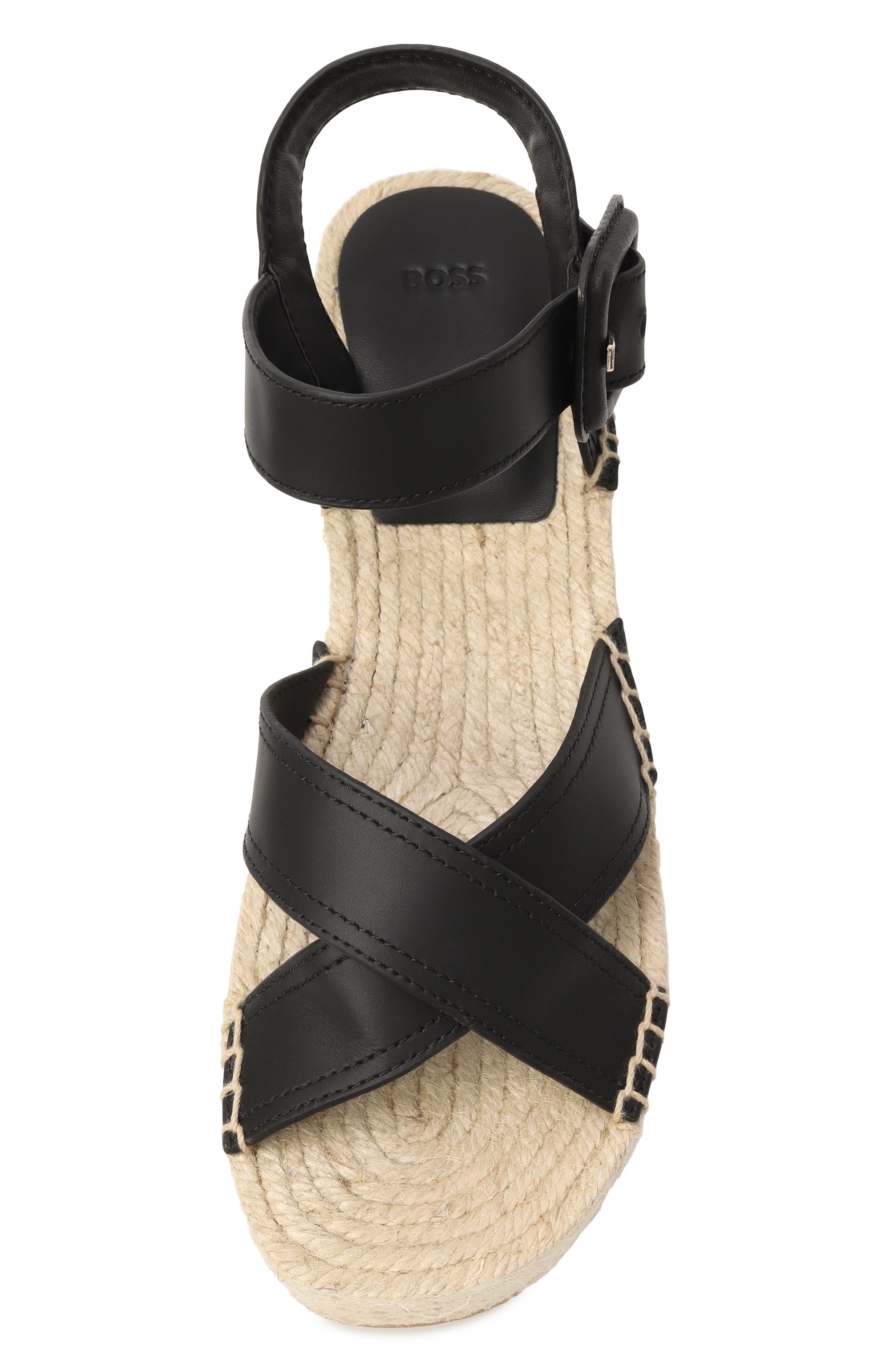 Кожаные босоножки machica BOSS, арт. 50542356, фото 6