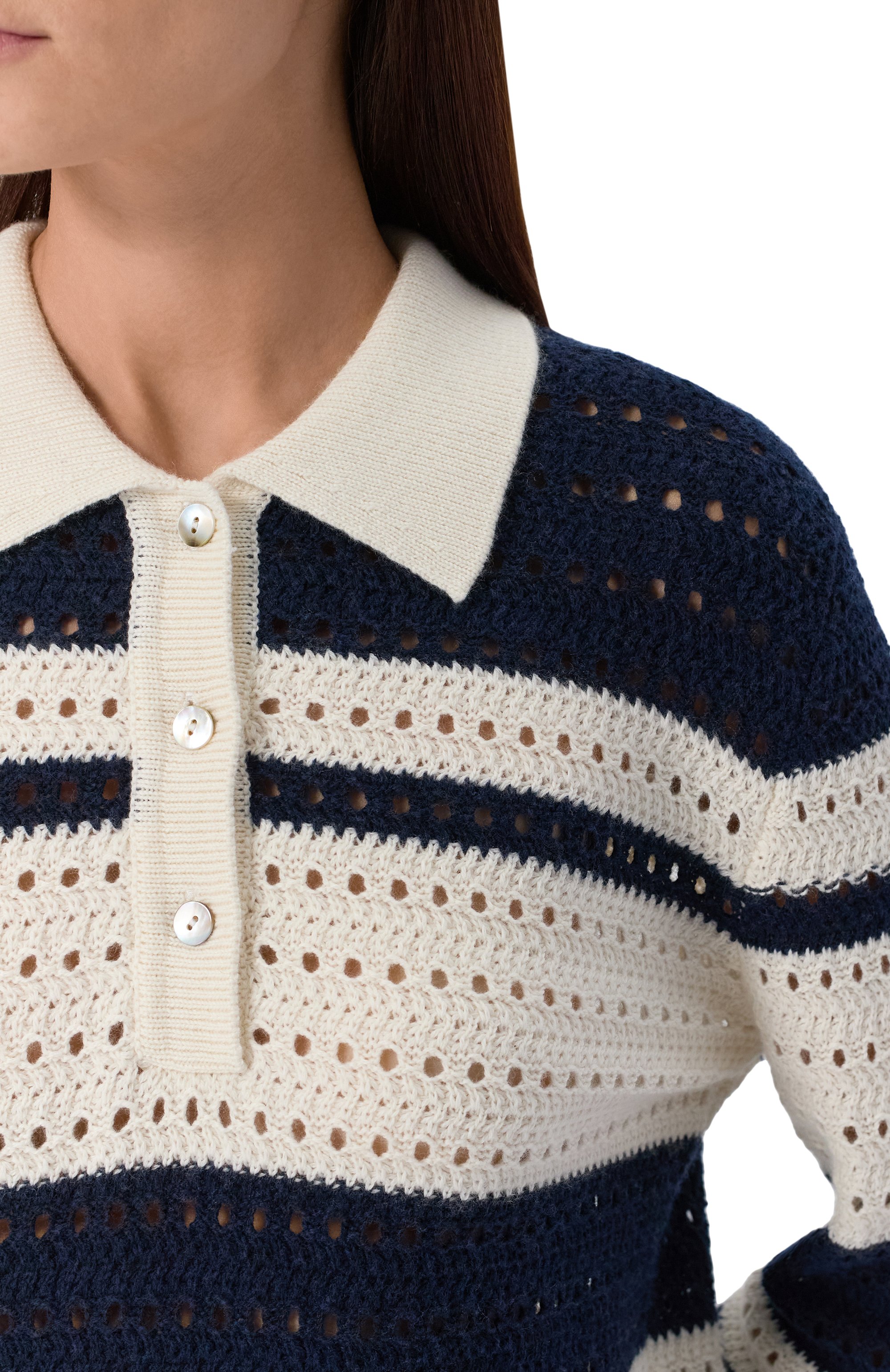 Поло из хлопка и кашемира FTC, арт. 09903-0380, фото 5