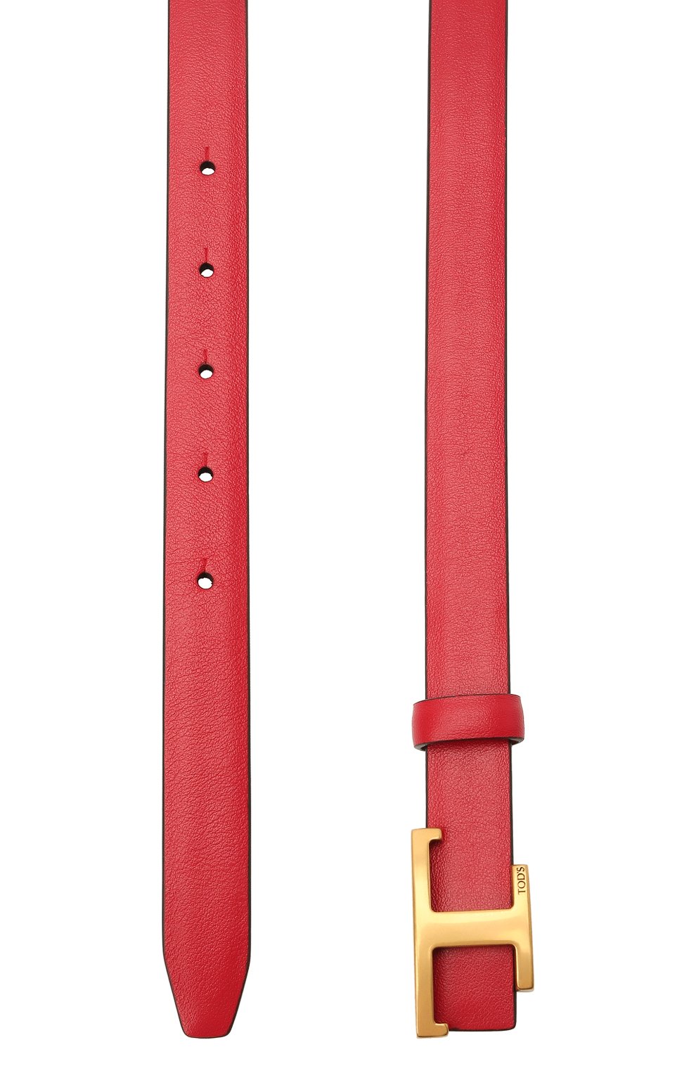 Кожаный ремень TOD’S красного цвета по цене 48200 руб., арт. XCWTSI30101RBR, фото 2 Кожаный ремень TOD’S, арт. XCWTSI30101RBR, фото 2